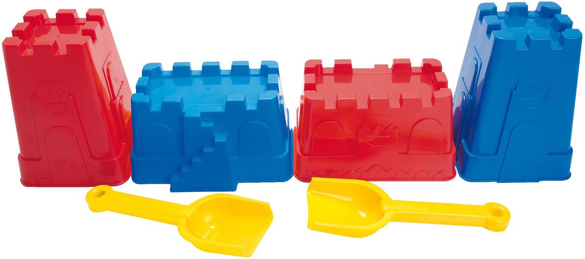 Zandvormen kasteel | 6 delig